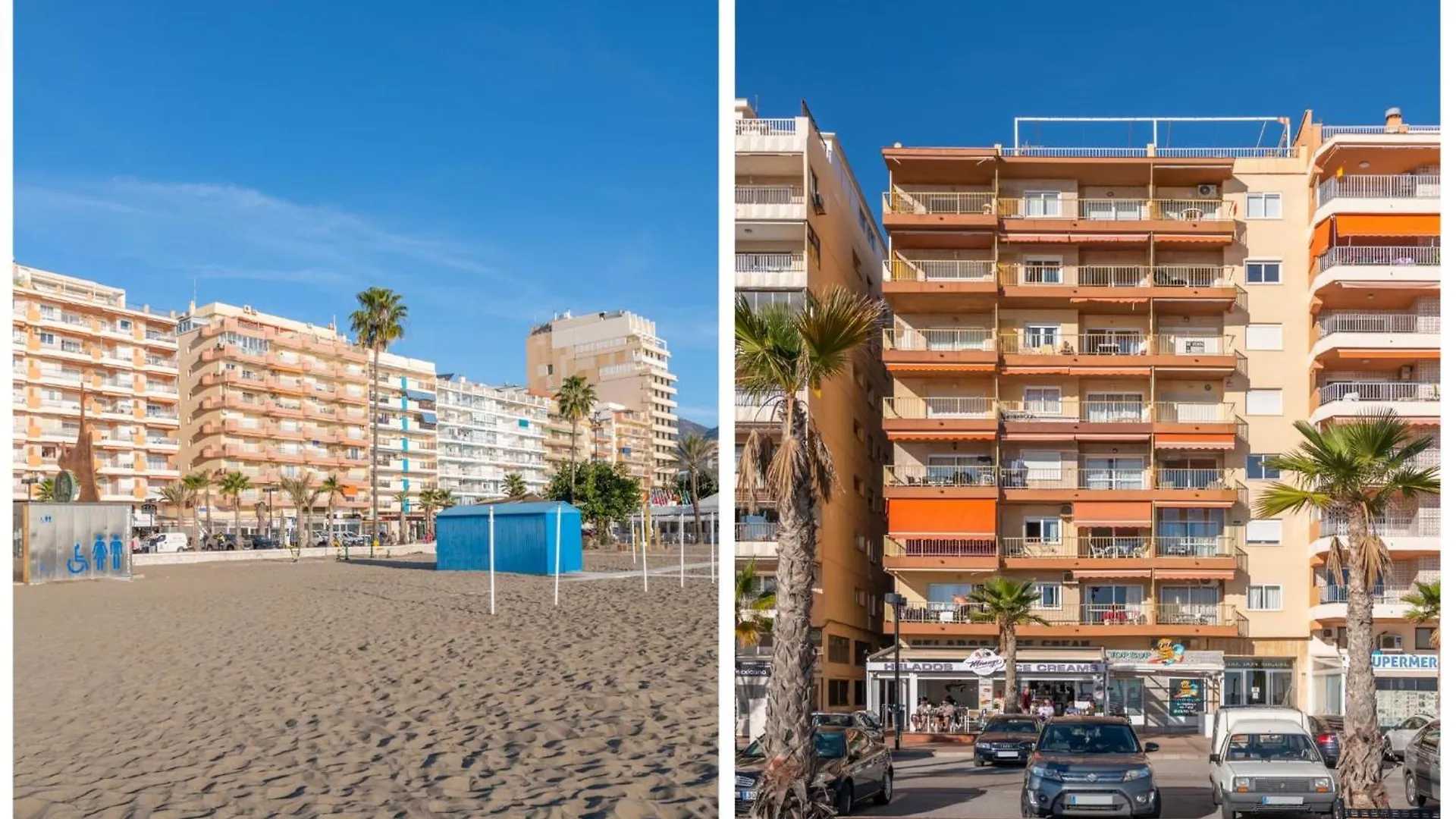1ª Linea De Playa, Estudio Nuevo Para Pareja Fuengirola